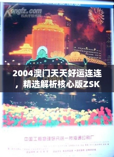 2004澳门天天好运连连,精选解析核心版ZSK195.87佳作
