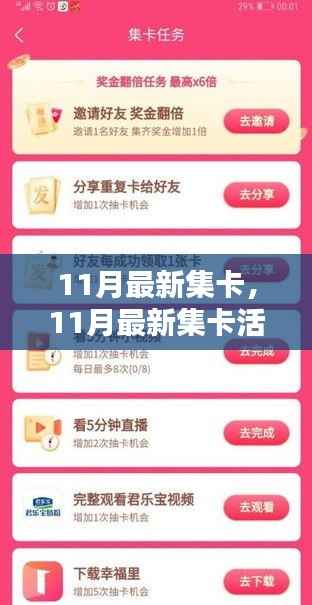 11月最新集卡,11月最新集卡活动,深度解析其利弊与我的观点