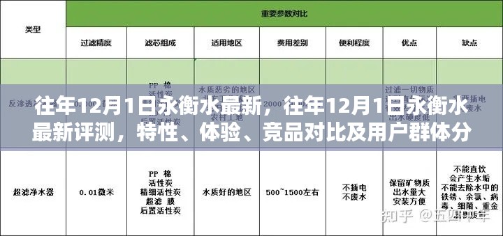 往年12月1日永衡水最新评测,特性、体验、竞品对比及用户群体深度解析